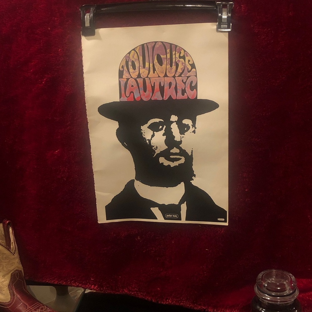 Colorful Toulouse-Lautrec Art Poster
